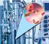 Bioreaktor mit einem vergrößert dargestellten Antikörper; Biotechnologie, Biopharmazie, Biopharmazeutika, Biosimilars, Biologicals