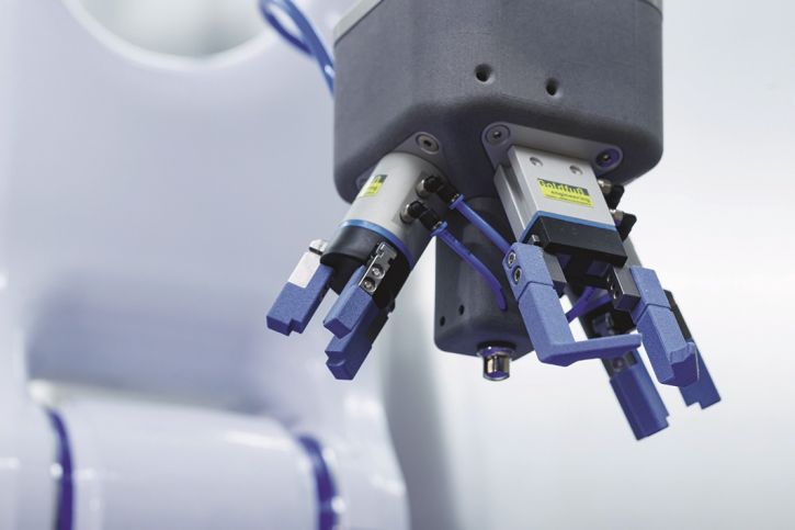 Roboterarm mit Vials