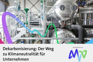 MVV - Dekarbonisierung ist der Schlüssel zur Klimaneutralität