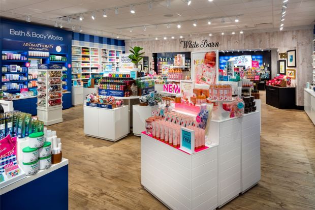 Bath & Body Works Geschäft von innen