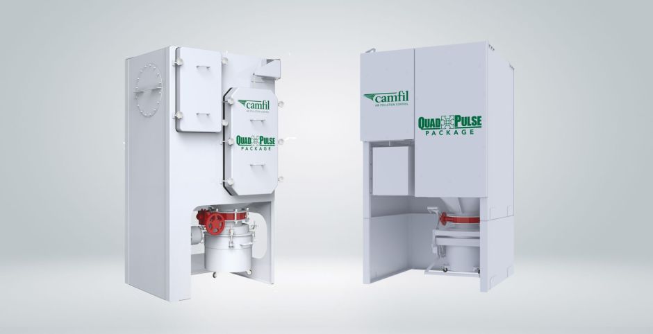 Mit der neuen QPP-Serie bietet Camfil eine kompakte, sichere Staubabscheidung für die Pharmaindustrie – mit selbstreinigenden Filtersystemen, Explosionsschutz und geschlossenem Bag-in/Bag-out-System.