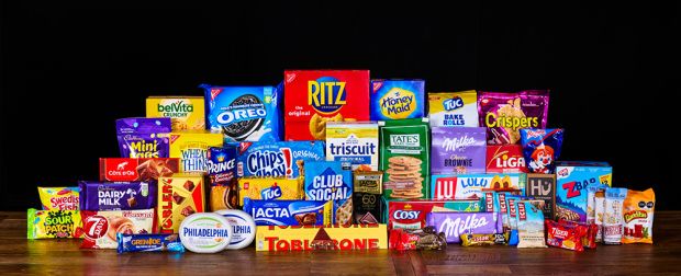 Produktportfolio von Mondelez