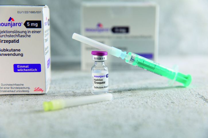 Mounjaro - Tirzepatid mit Spritze zur Behandlung von Typ-2-Diabetes